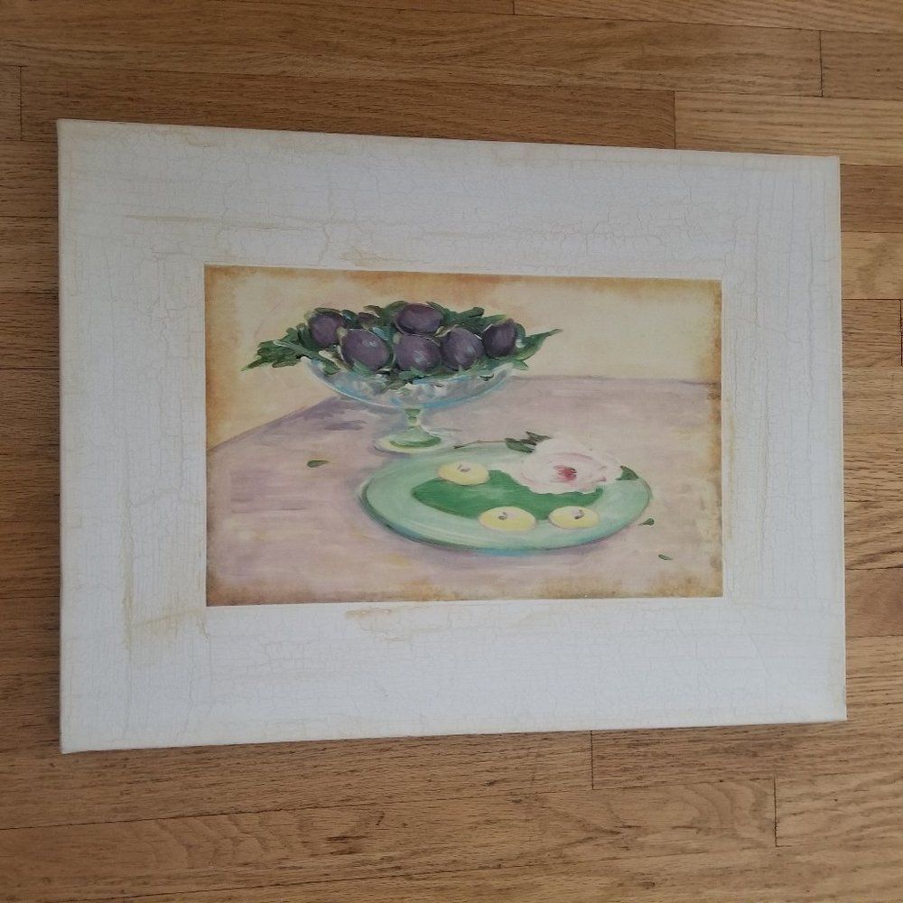 Canvas Replication Fruit Bowl